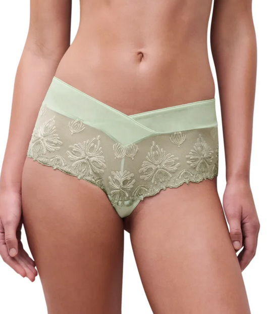 Champs Elysees Lace Hipster - Powder Green