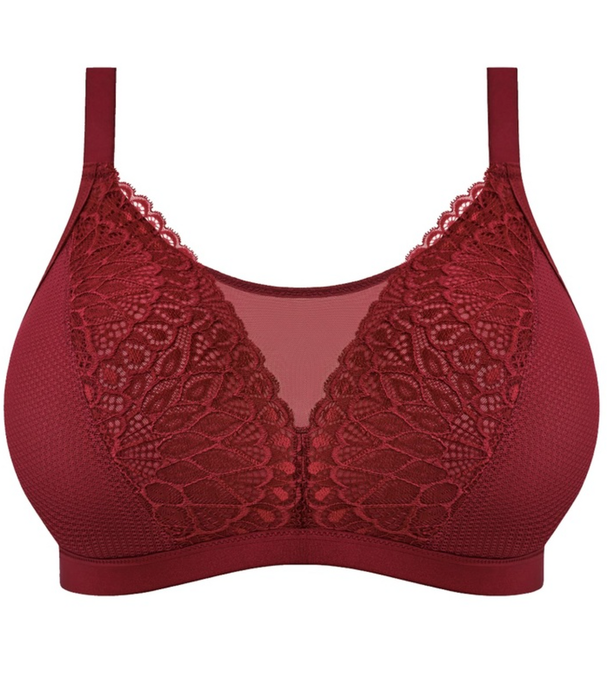 Tiernie Non-Wired Bralette - Tibetan Red