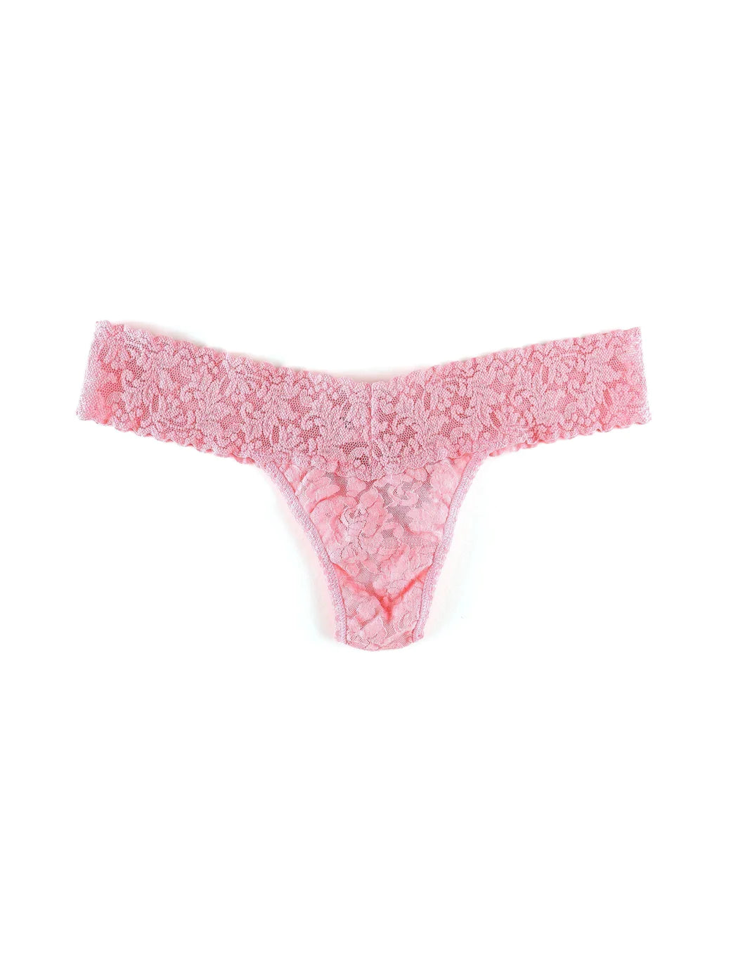 Victoria'S Secret Thongs  Lace Strappy Thong Knicker Atomic Pink - Womens  · Clean Livin Life