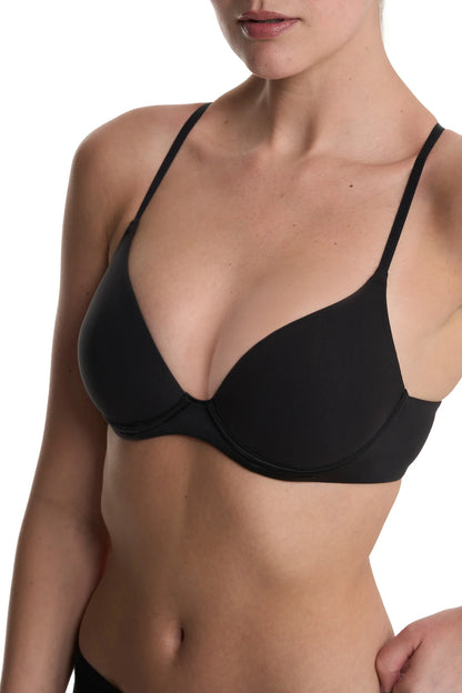 Soft Focus Convertible Demi T-Shirt Bra - Black