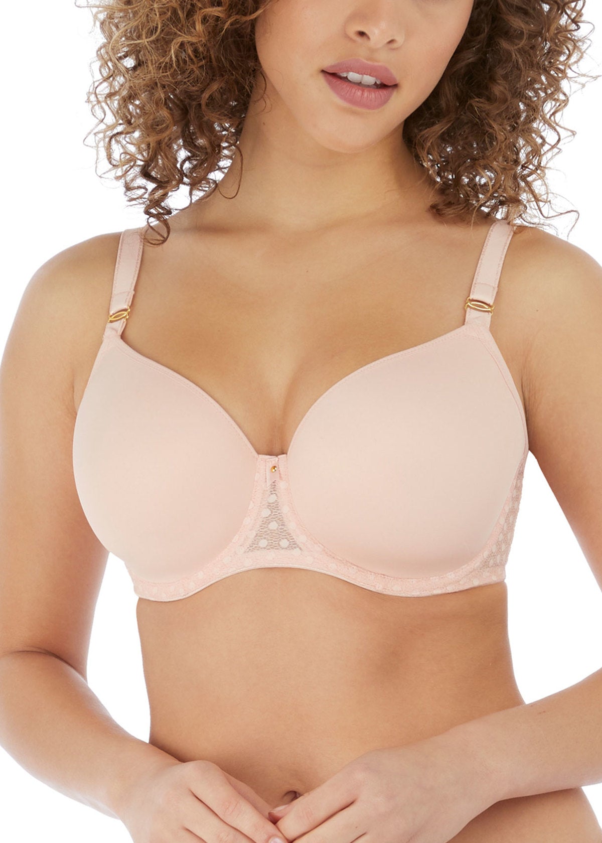 Starlight Moulded Bra - Rosewater