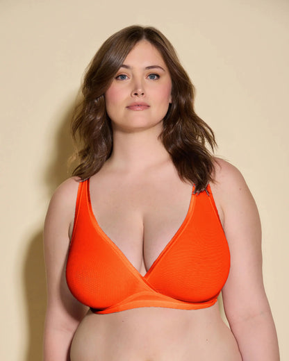 Soire Super Curvy Bralette - Sicilian Orange