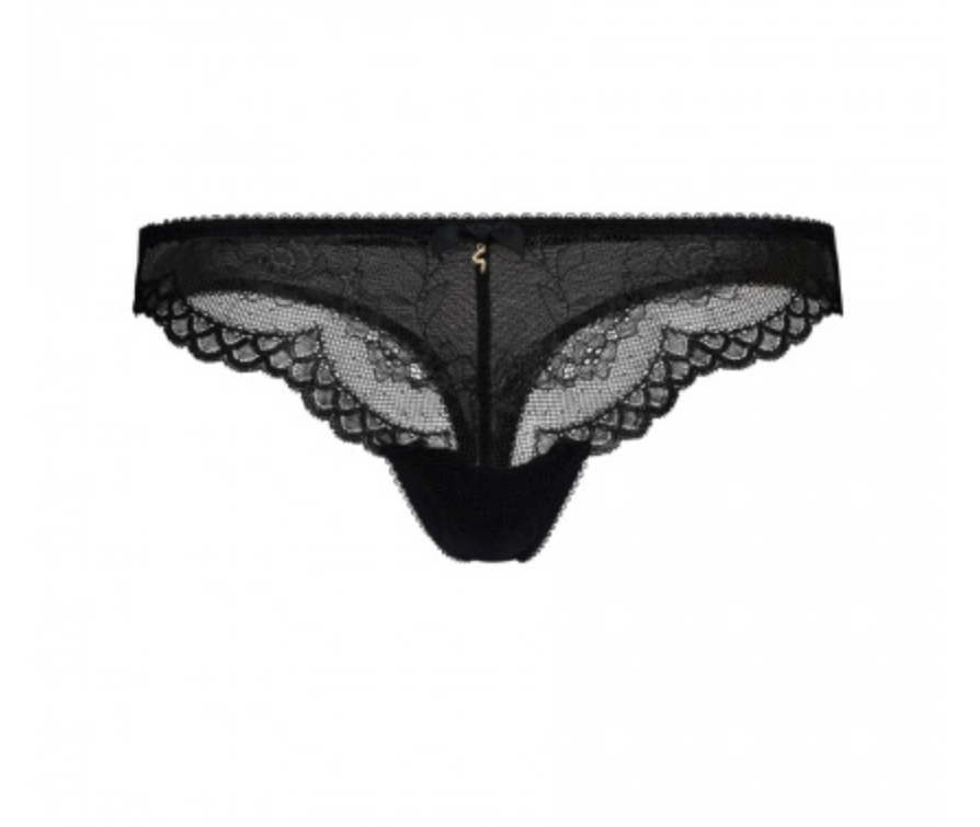 Superboost Lace Thong - Black
