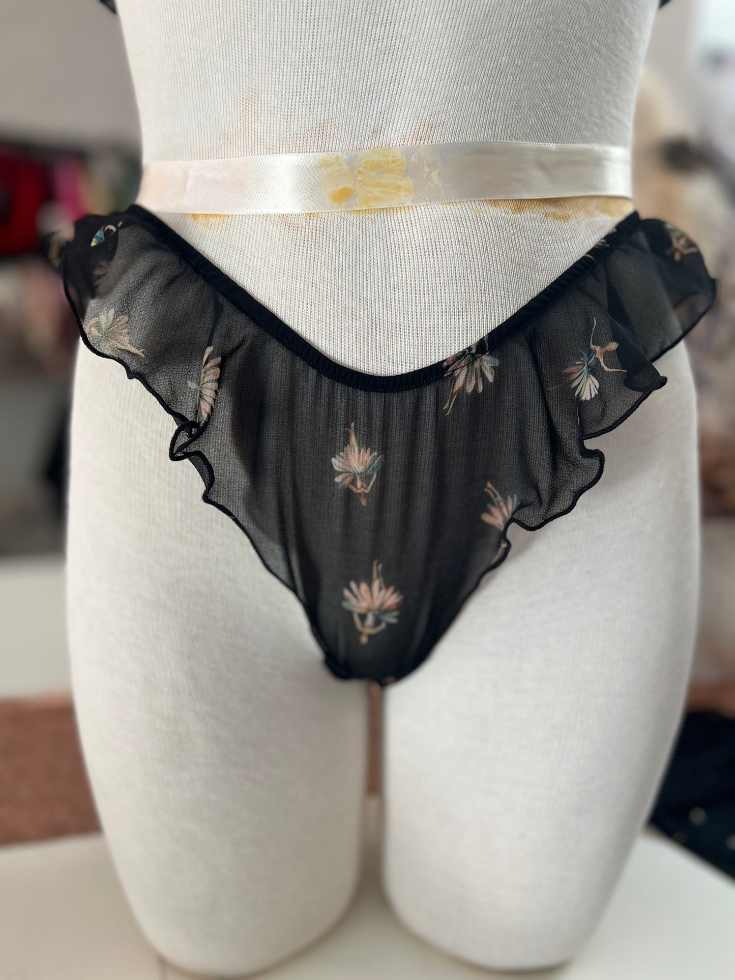 Tiny Dancer - Butterfly Brief - Black