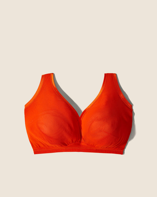 Soire Ultra Curvy Bralette - Sicilian Orange