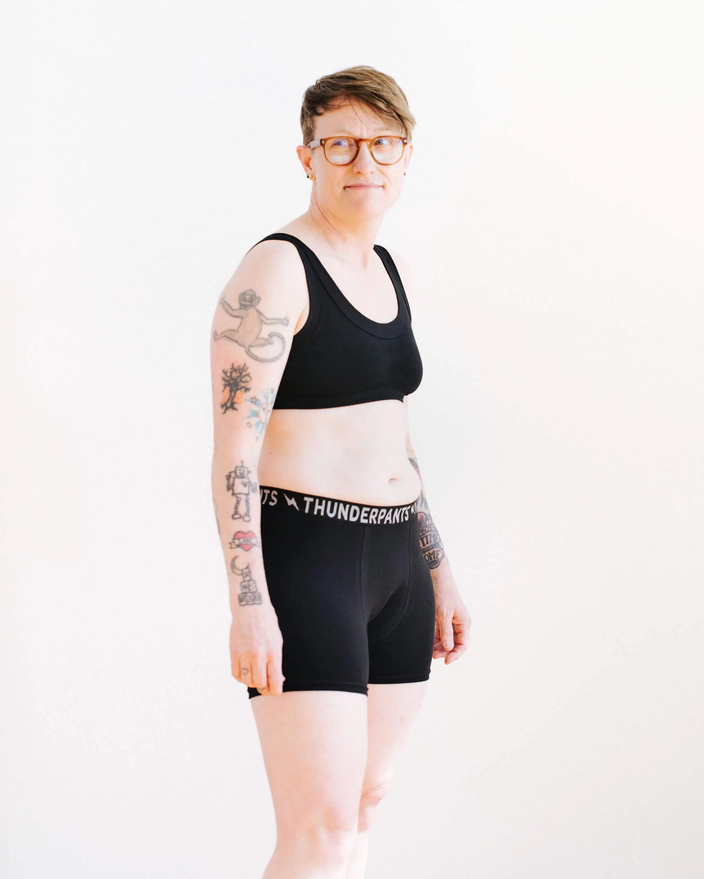 Unisex Boxer Brief - Black