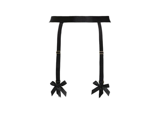 Von Follies - Beau Teese Suspender Belt - Black The Rack Shack Von Follies - Beau Teese Suspender Belt - Black The Rack Shack