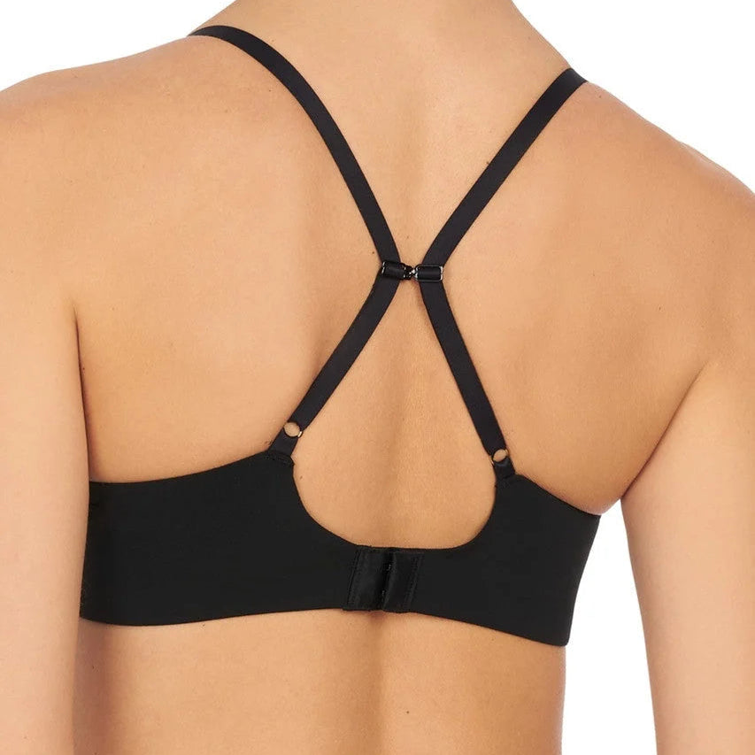 Minimal Convertible Push-Up Bra - Black
