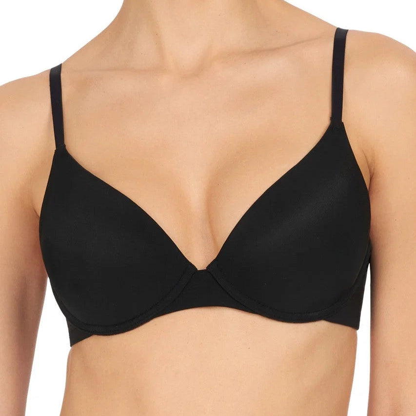Minimal Convertible Push-Up Bra - Black