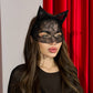 Sexy Lace Cat Mask - Black