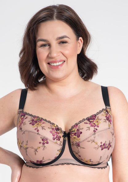 Ramona - SOFT Full CUP BRA - Floral