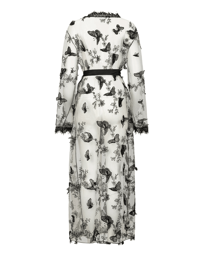 Moths and Butterflies - Maxi Robe