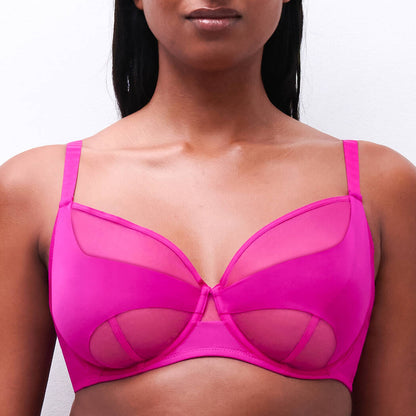 Chantelle Pulp - Halo Full Coverage Unlined Bra - Fuschia London