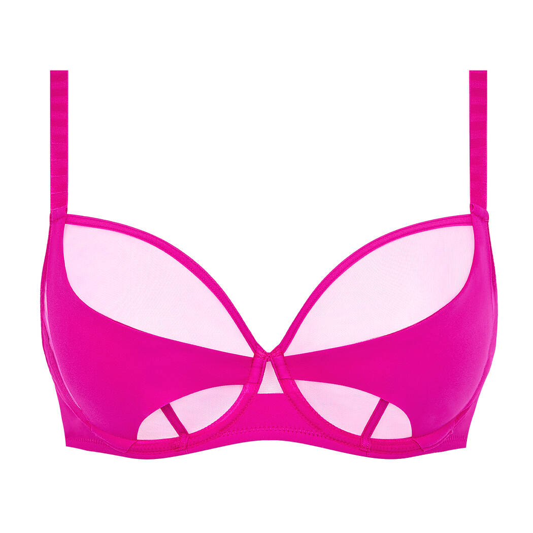 Chantelle Pulp - Halo Full Coverage Unlined Bra - Fuschia London