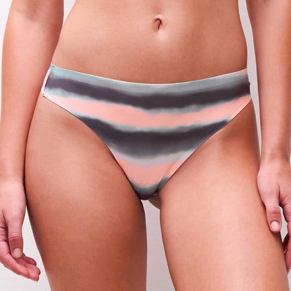 Soft Stretch Thong - Fluor Eclipse