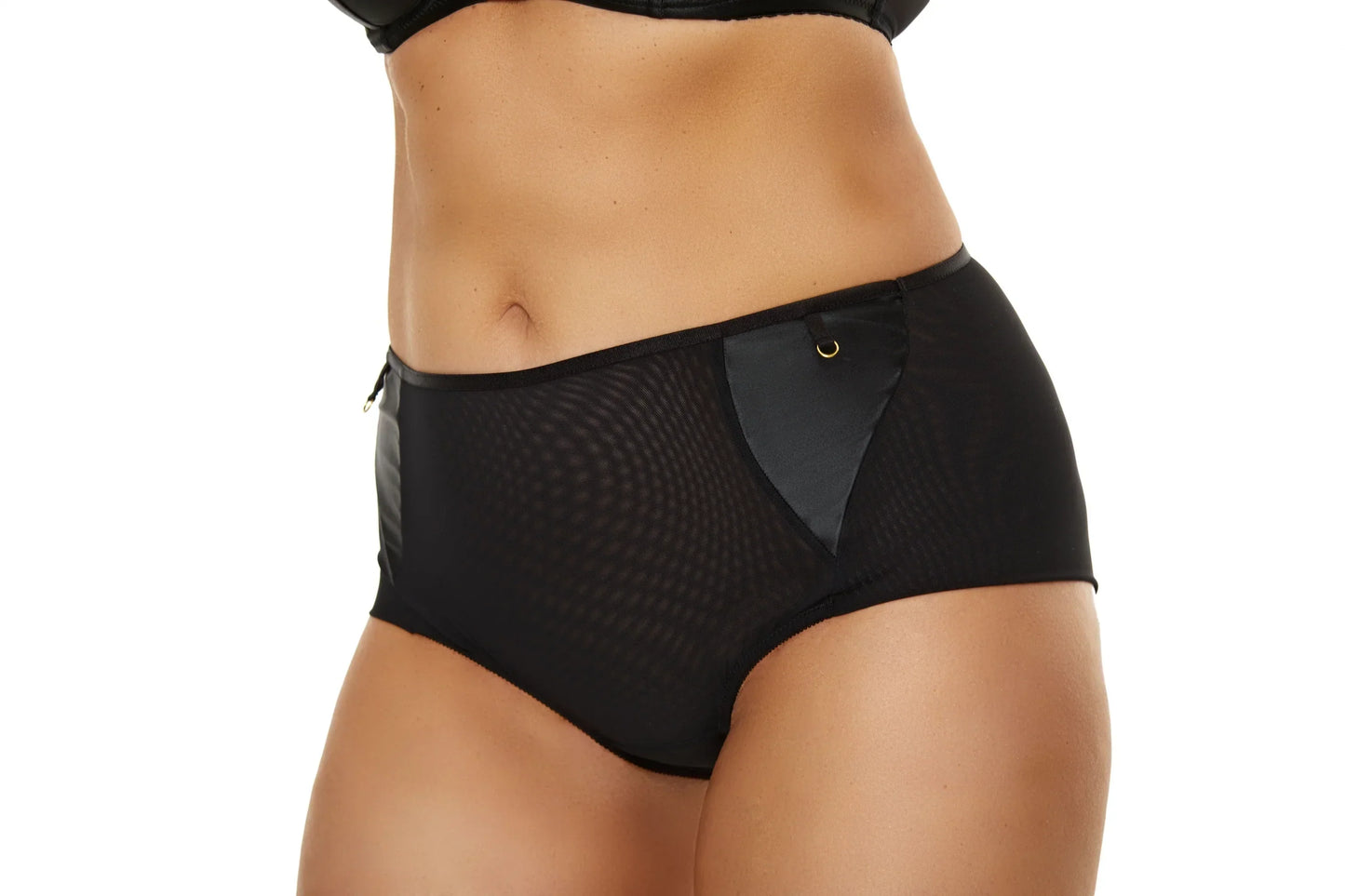 Clarisse Straps Brief - Black