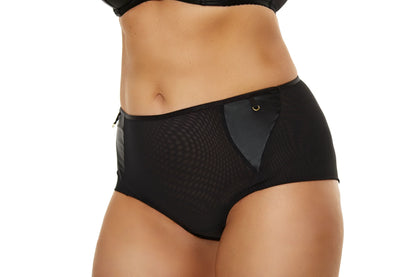 Clarisse Straps Brief - Black