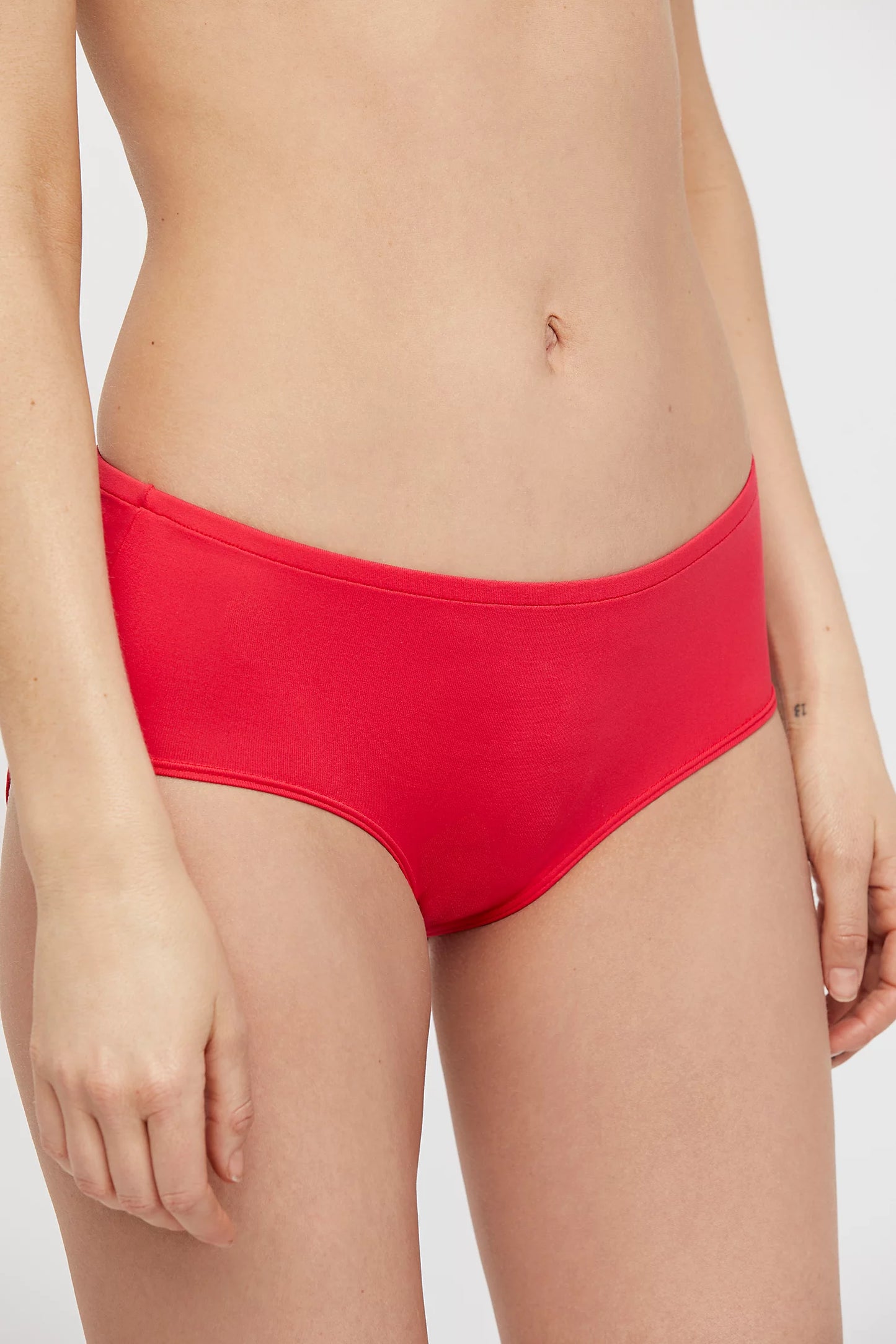 Lou Lou HeartBack Hipster Short - Rosehip Red