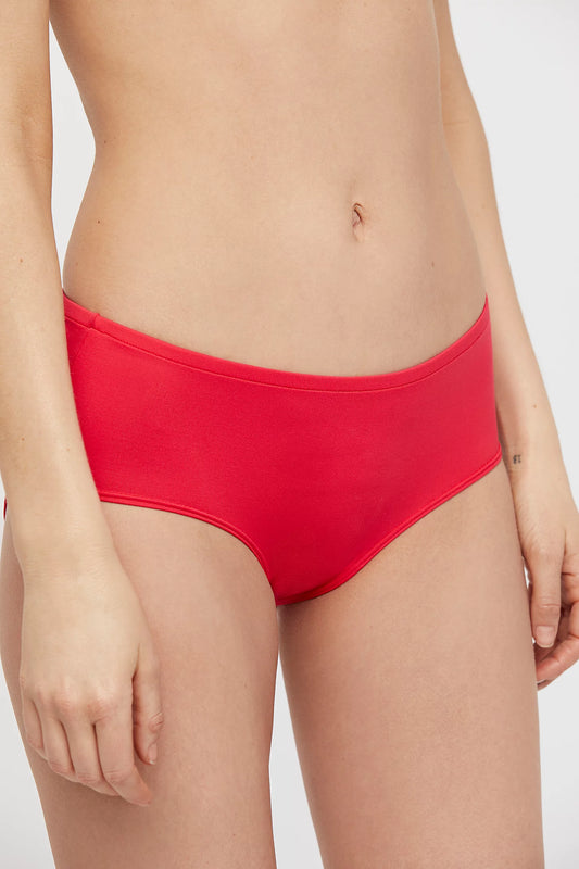 Lou Lou HeartBack Hipster Short - Rosehip Red