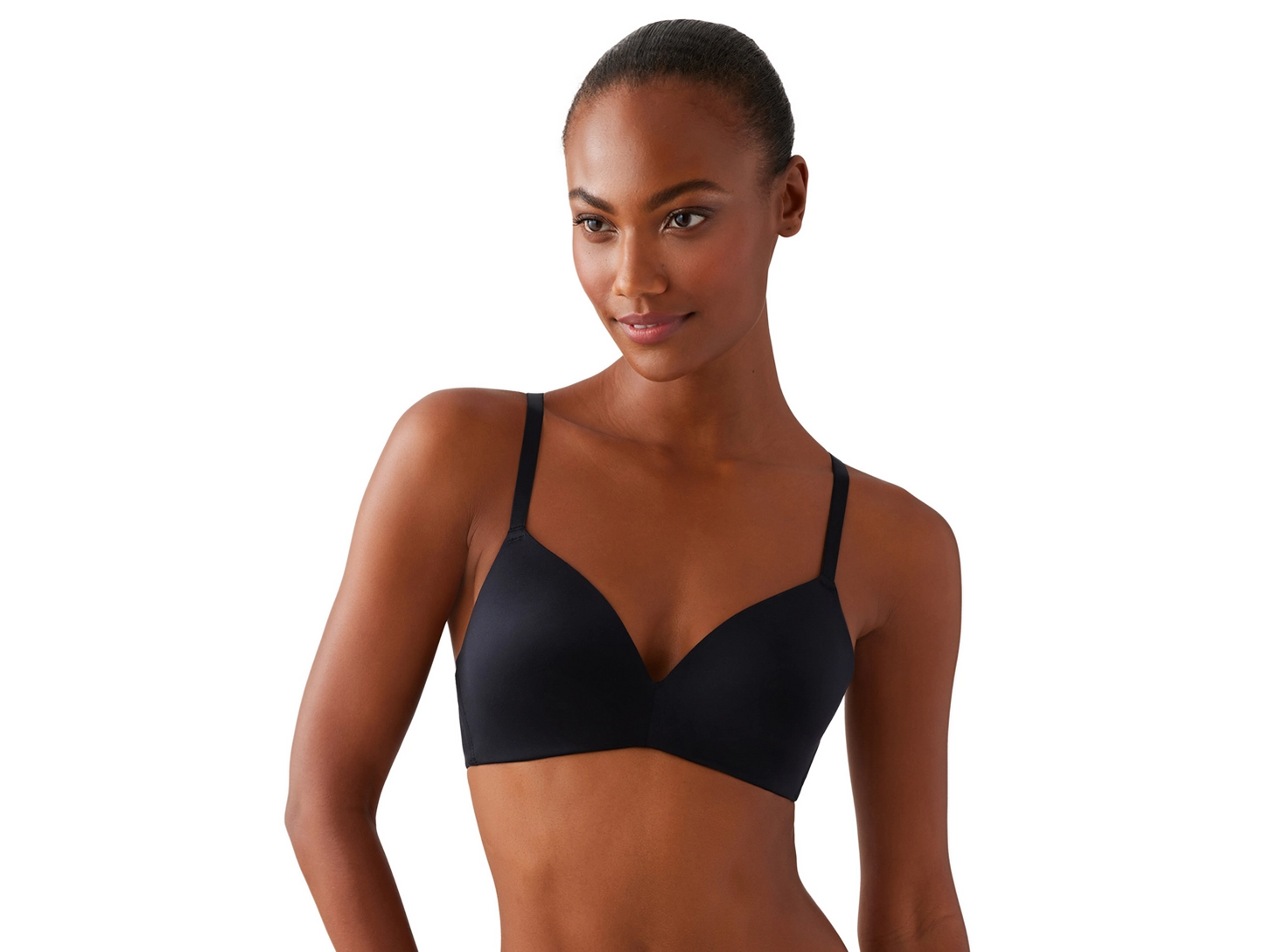 Future Foundation Wire Free T-Shirt Bra - Black