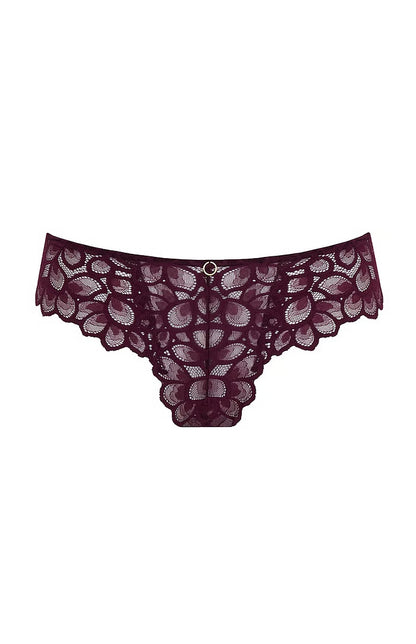 Allure Brazilian Brief - Plum