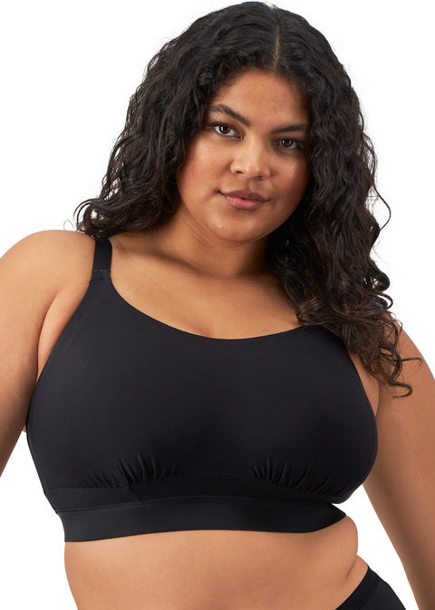Downtime Wireless Bralette - Black