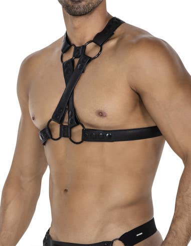 4WAY HARNESS - Black