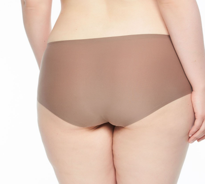 Soft Stretch Hipster (1X - 4X) - Hazelnut