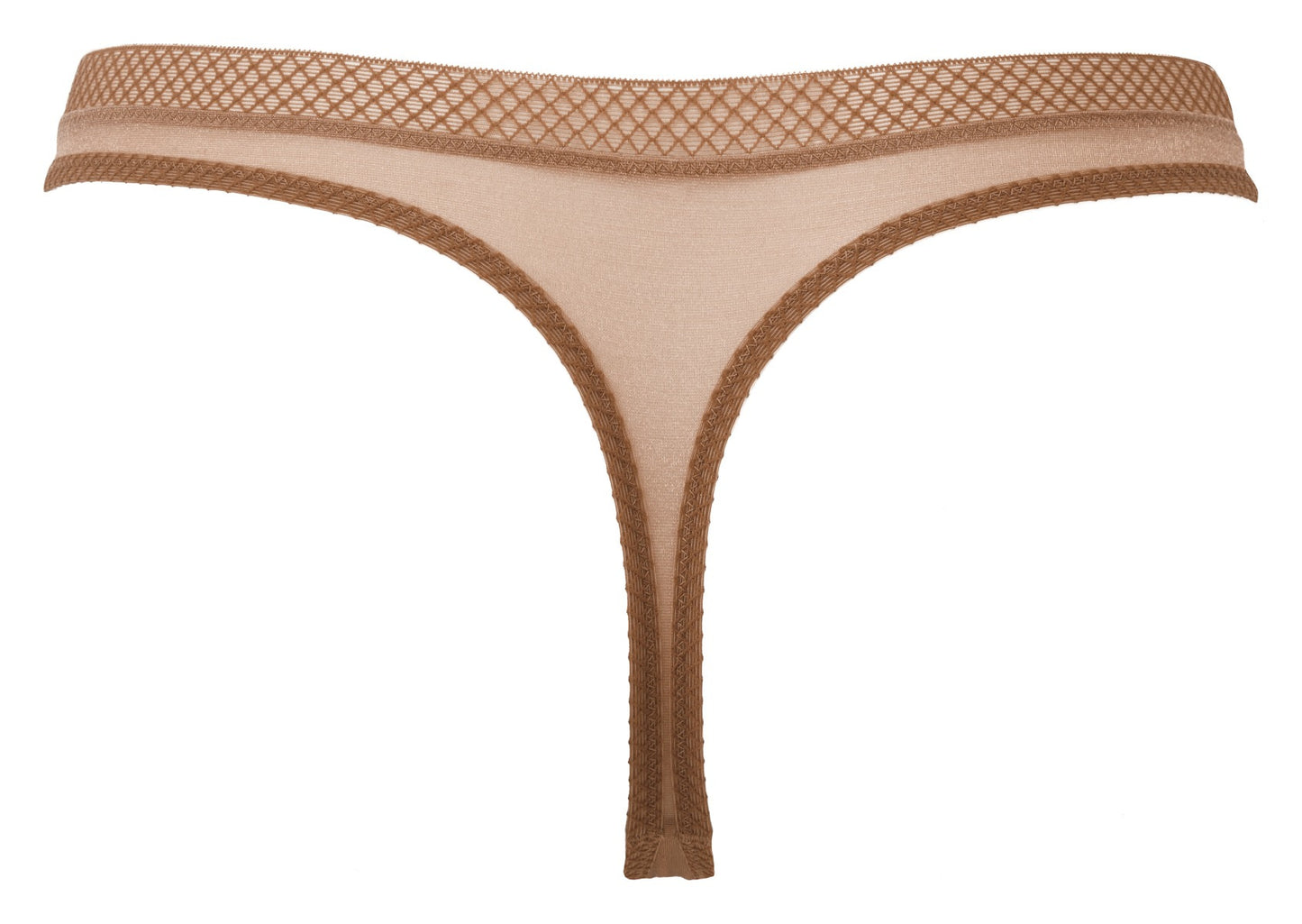 Glossies Thong - Bronze