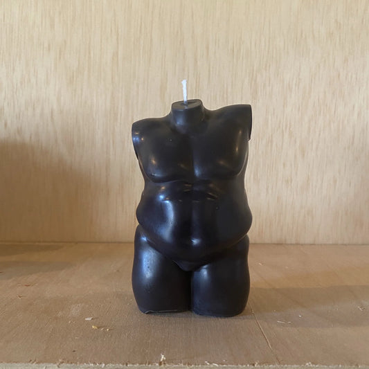 Cronos Greek God Candle - Black