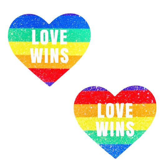 Neva Nude Love Wins Nipztix Pasties