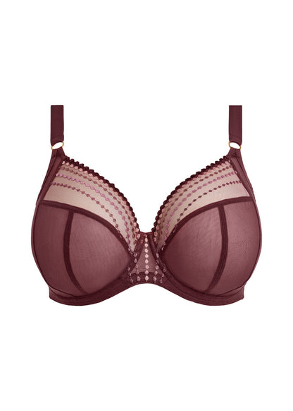 Matilda Plunge Bra - Sugarplum Purple/Burgundy