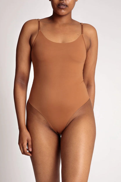 Naked Bodysuit - Caramel