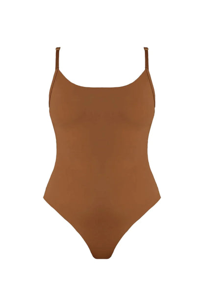 Naked Bodysuit - Caramel