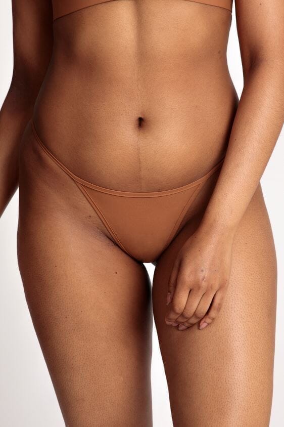 Naked G-String - Caramel