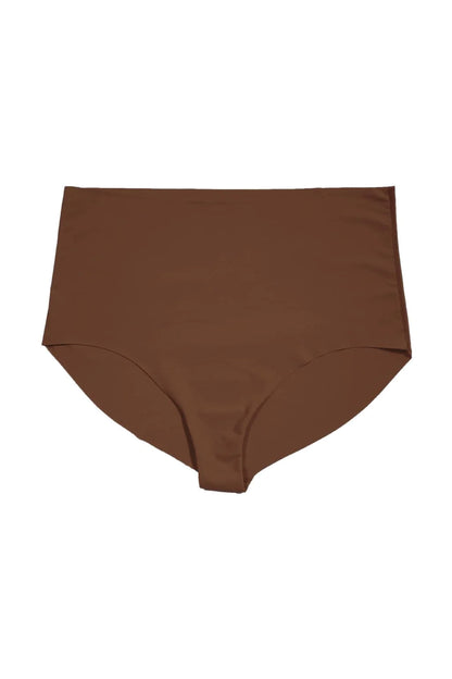 Naked High Waist Brief - Cinnamon