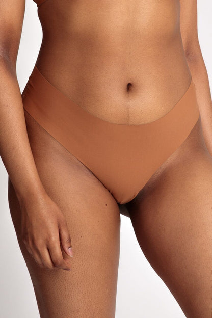 Naked Perfect Thong - Caramel