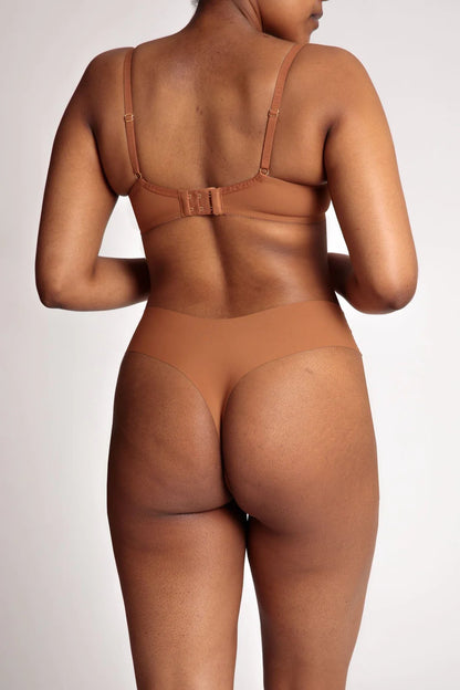 Naked Perfect Thong - Caramel