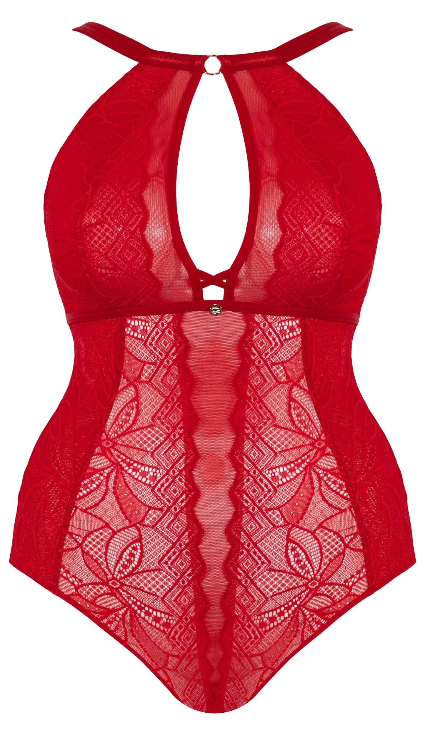 Opulence Bodysuit - Ruby Red