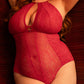 Opulence Bodysuit - Ruby Red