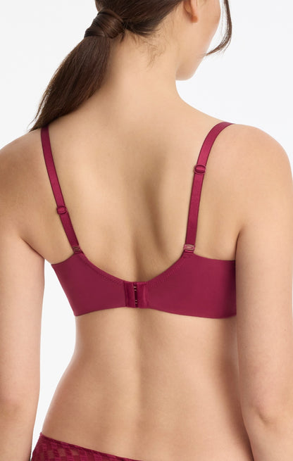 Bonbon Full Coverage Lace Underwire - Maraschino Red