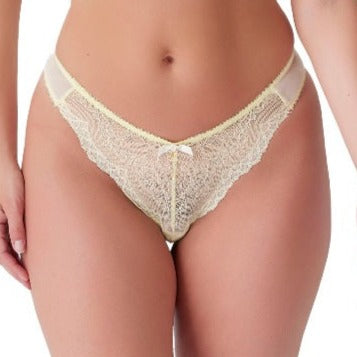 Superboost Lace Thong - Lemon