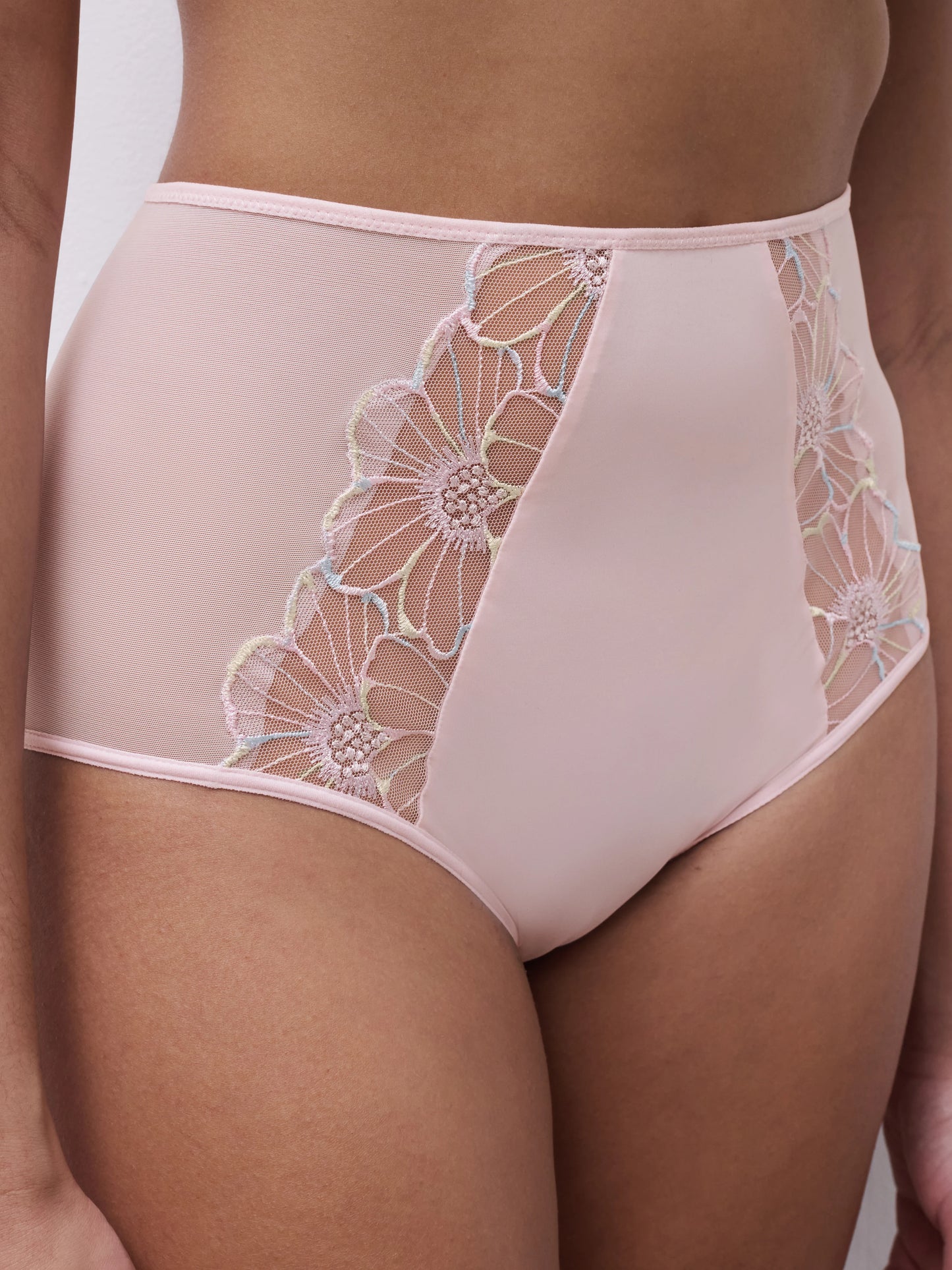 Chantelle Lush High Waist Full Brief - Magic Unicorn Pink