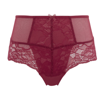 Imogen High Waist Brief - Electric Magenta