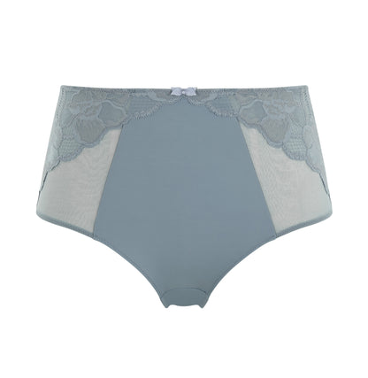 Rocha High Waist Brief - Stone Blue