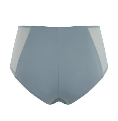 Rocha High Waist Brief - Stone Blue