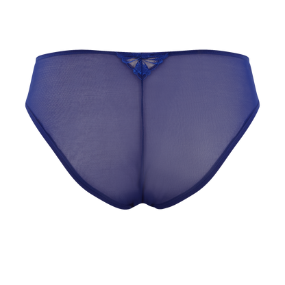 Jaida High Leg Brief - Cobalt