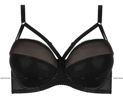 Celine Padded Bra - Black