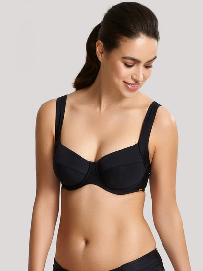 Anya Balconnet Bikini Top - Black