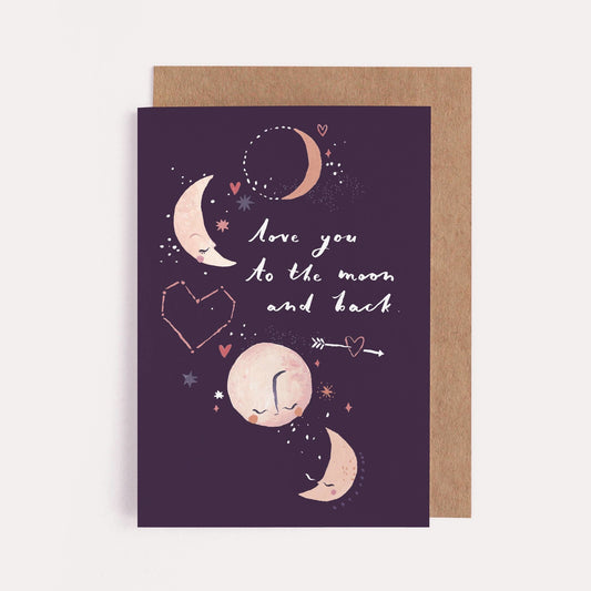 To the Moon and Back Card